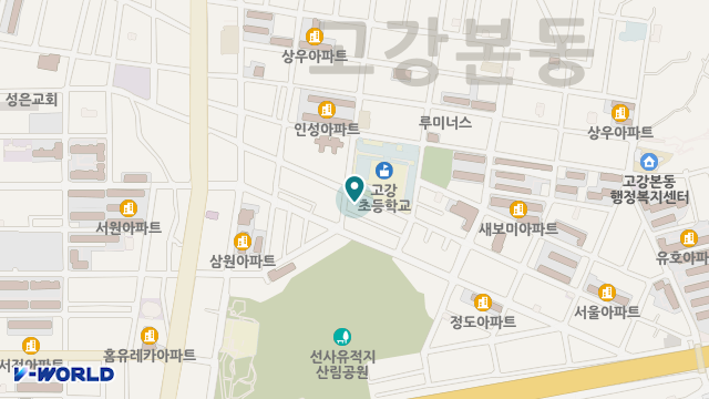 가나노인복지센터 위치 지도