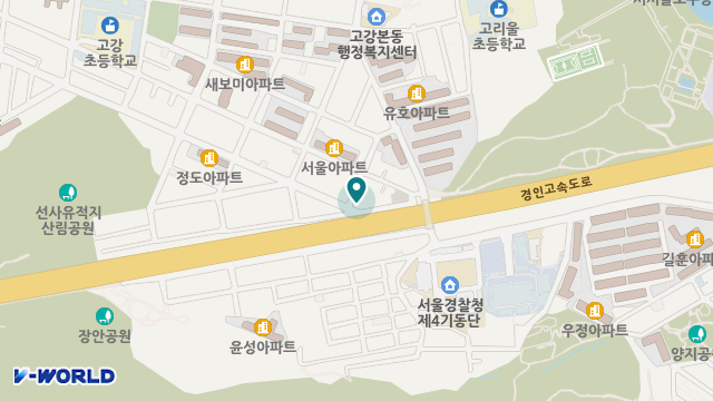 편안어르신재가요양센터 위치 지도