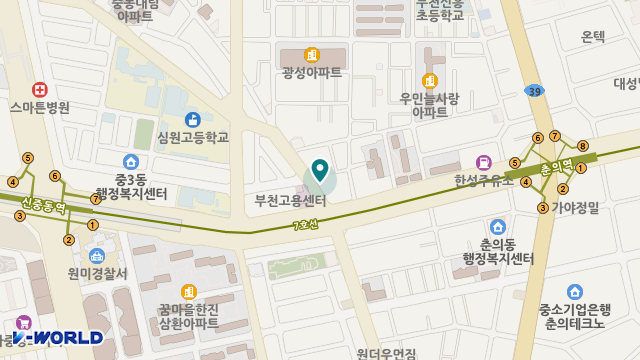 복사골방문요양센터 위치 지도