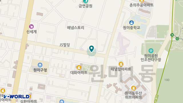 ㈜효경재가복지센터 위치 지도