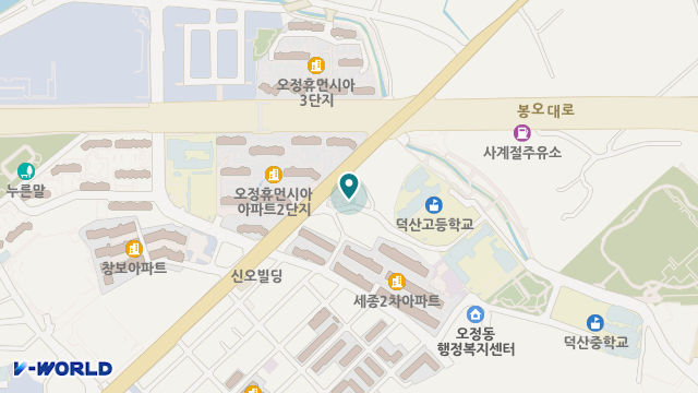 부천한솔주간보호센터 위치 지도