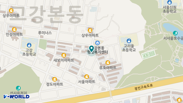해바라기365방문요양센터 위치 지도