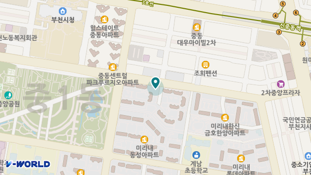 해든 재가노인복지센터 위치 지도