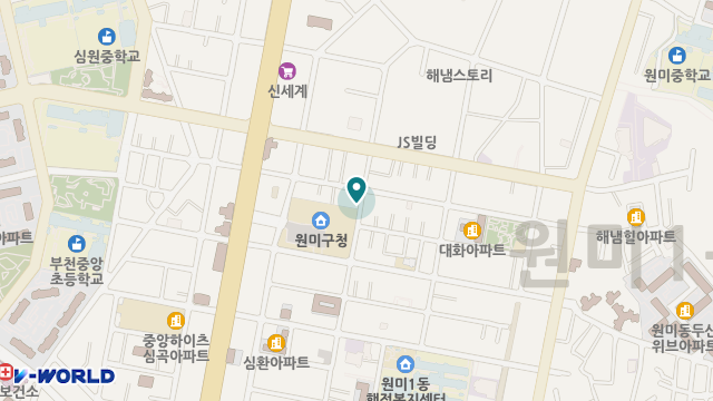 행복한 재가복지센터 위치 지도