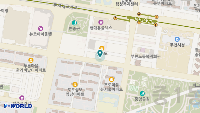 윤슬재가복지센터 위치 지도