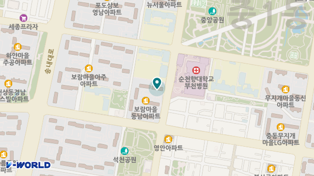 고은별방문요양센터 위치 지도