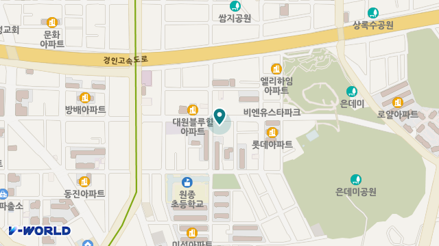 효누리방문요양센터 위치 지도