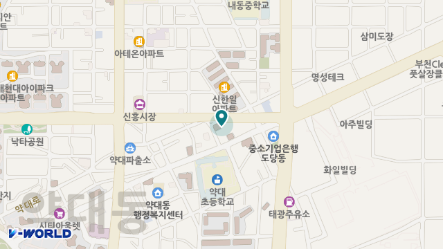나래재가노인복지센터 위치 지도