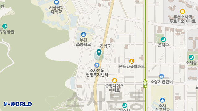 다솜노인복지센터 위치 지도