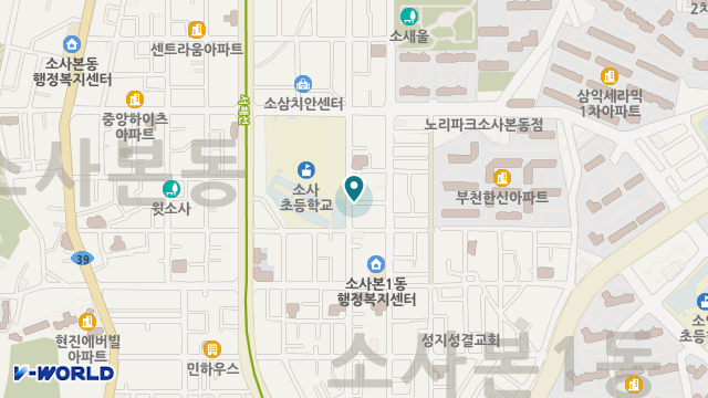 소풍나눔재가복지센터 위치 지도
