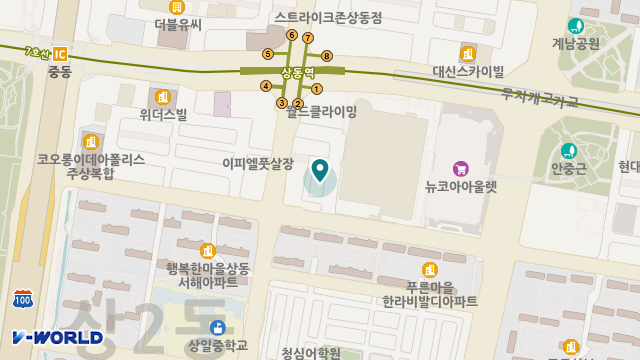 효박사재가복지센터 위치 지도
