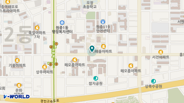 복지회재가복지센터 위치 지도