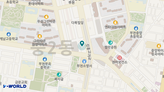 우리동네재가방문복지센터 위치 지도
