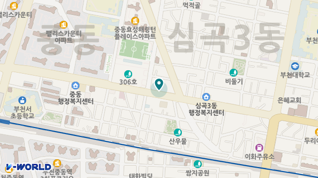 효다함데이케어센터 위치 지도