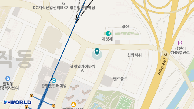 미르방문요양센터 위치 지도