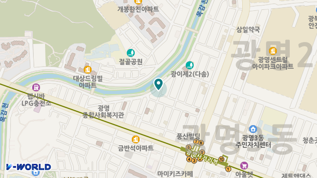 누리재가복지센터 위치 지도