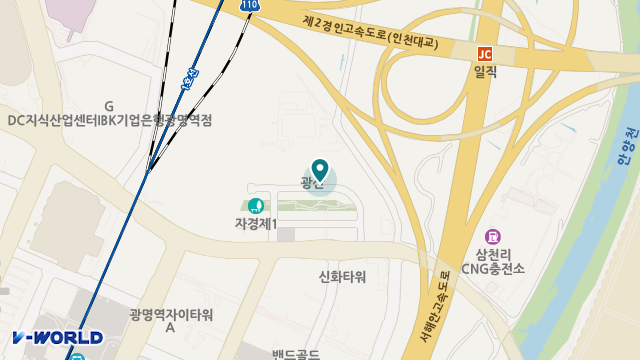 광명복지용구 위치 지도
