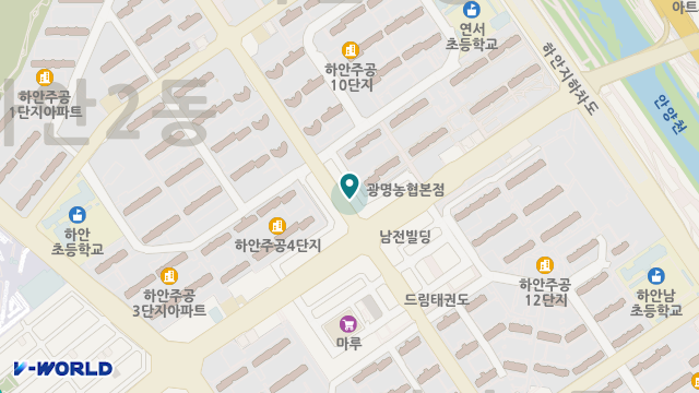 케어네이션 하안센터 위치 지도