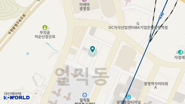 (주)대교뉴이프 데이케어센터 광명센터 위치 지도