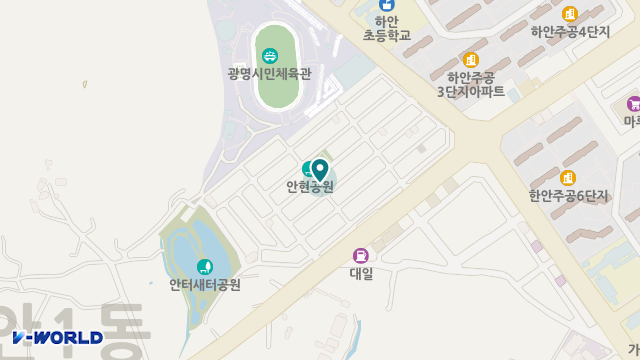 대교뉴이프 방문요양센터 광명2호센터 위치 지도