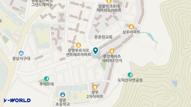 풀잎재가방문요양센터 위치 지도