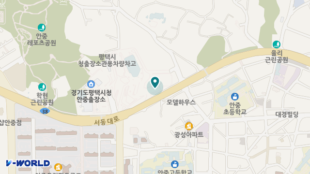 평택서부노인복지관 주간보호센터 위치 지도