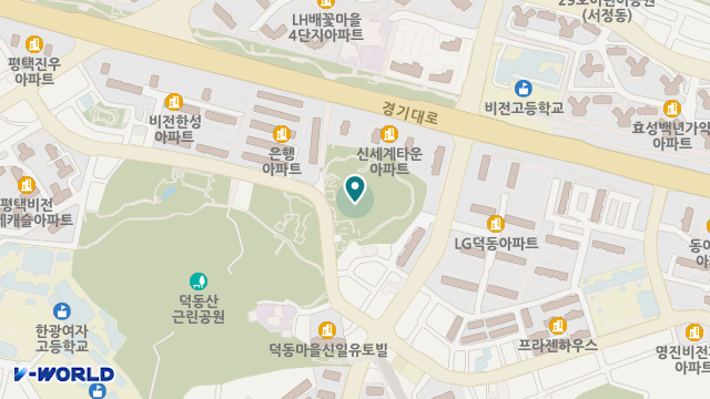 평택남부노인복지관 부설 노인주간보호센터 위치 지도