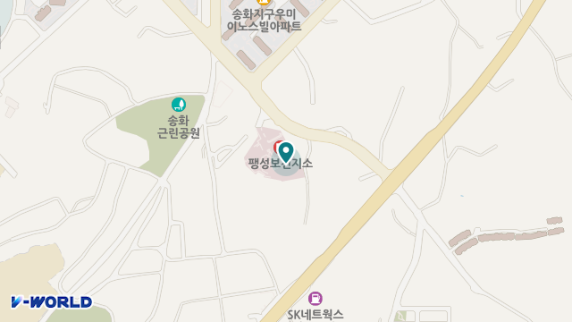 팽성노인주간보호센터 위치 지도