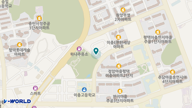 송탄늘봄주야간보호센터 위치 지도