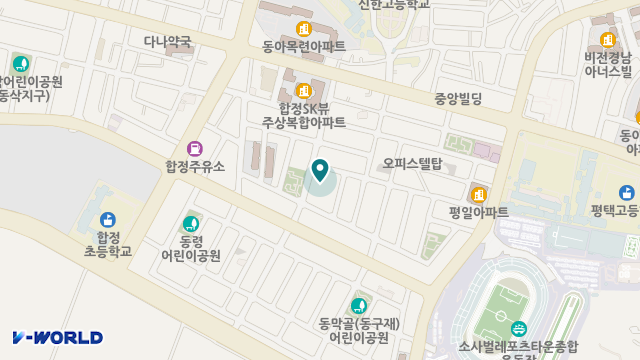 구세군평택재가복지센터 위치 지도