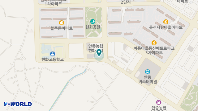 안중참사랑노인복지센터 위치 지도