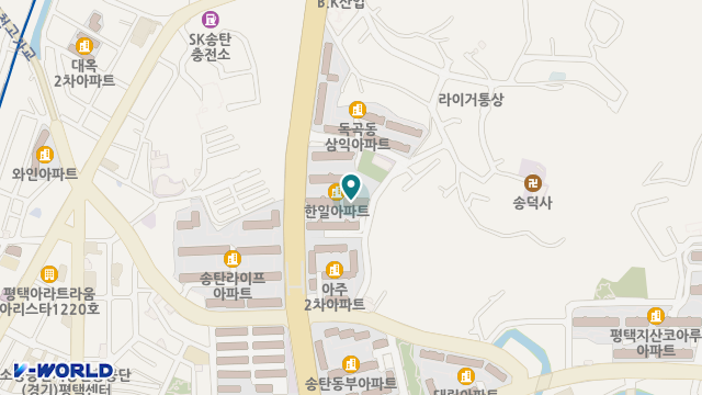 평택돌봄재가복지센터 위치 지도