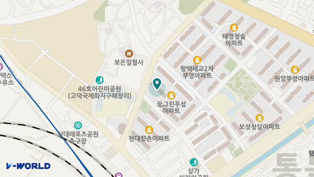 세교노인복지센터 위치 지도