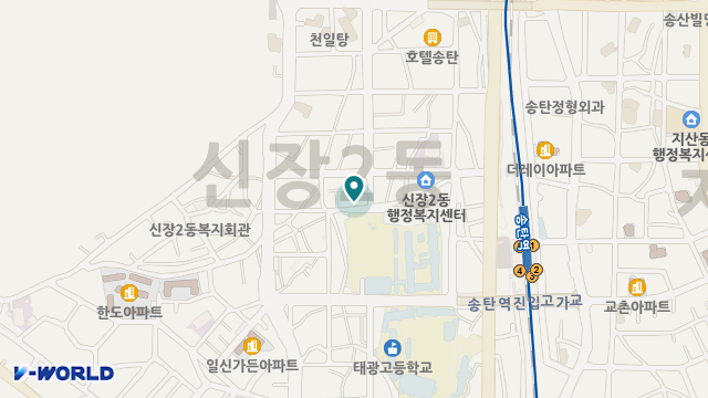 아리아케어재가방문요양평택송탄센터 위치 지도