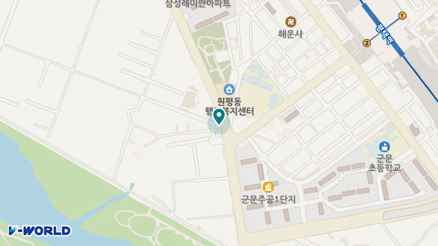 할미꽃재가방문요양센터 위치 지도