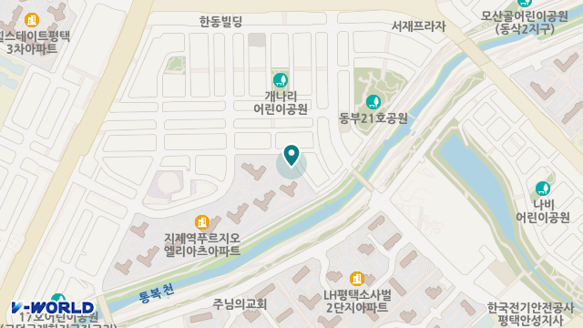 그린재가복지센터 위치 지도