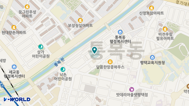 큰나무주야간보호센터 위치 지도