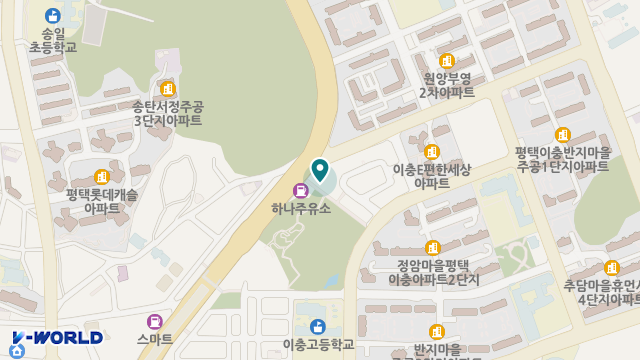 사람사랑주야간보호센터 위치 지도