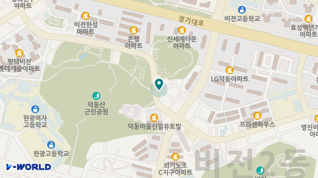 비전재가복지센터 위치 지도