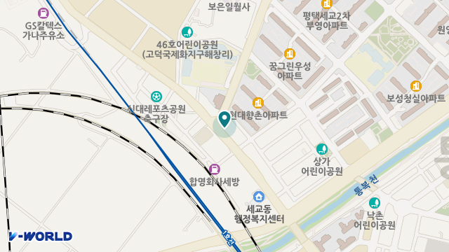 효사랑 재가노인복지센터 위치 지도