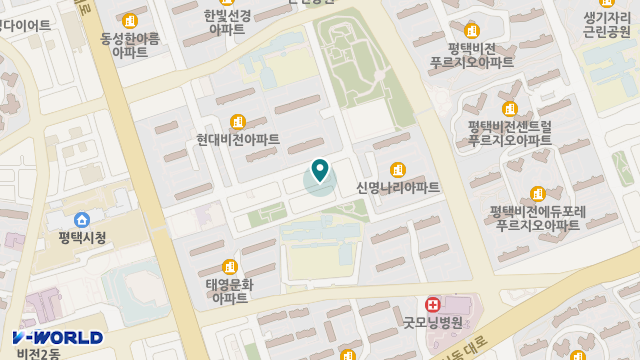 연리지재가노인복지센터 위치 지도