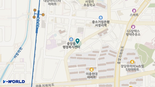 청춘재가복지센터 위치 지도