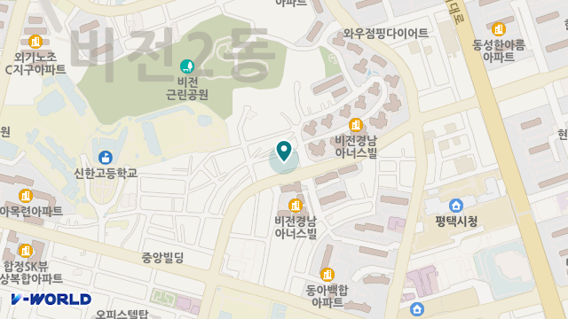 도우누리평택 노인재활주간보호센터 위치 지도