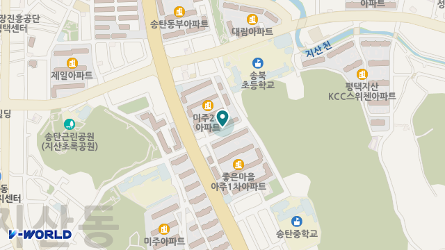 건행재가복지센터 위치 지도