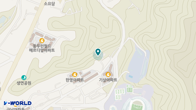 동산실버케어주간보호센터 위치 지도