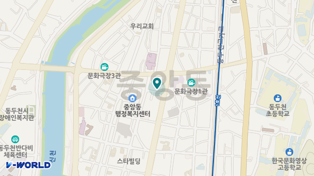 동행노인주야간보호센터 위치 지도