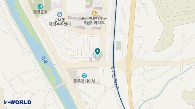 늘푸른노인주간보호센터 위치 지도