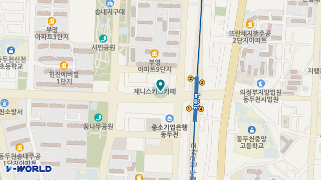 실버케어방문요양센터 위치 지도