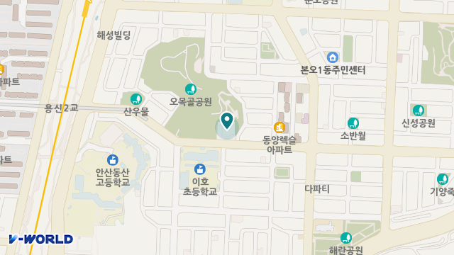 본오종합사회복지관부설본오노인주야간보호센터 위치 지도