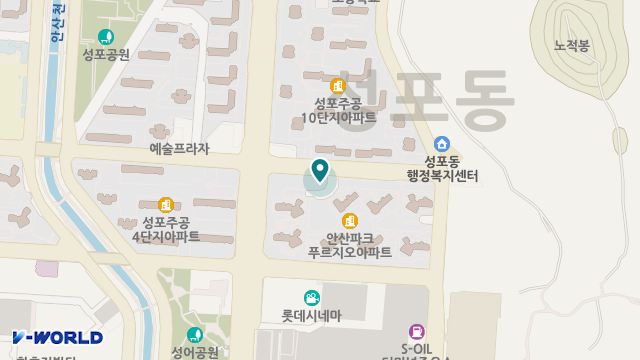 늘푸른실버주간보호센터 위치 지도